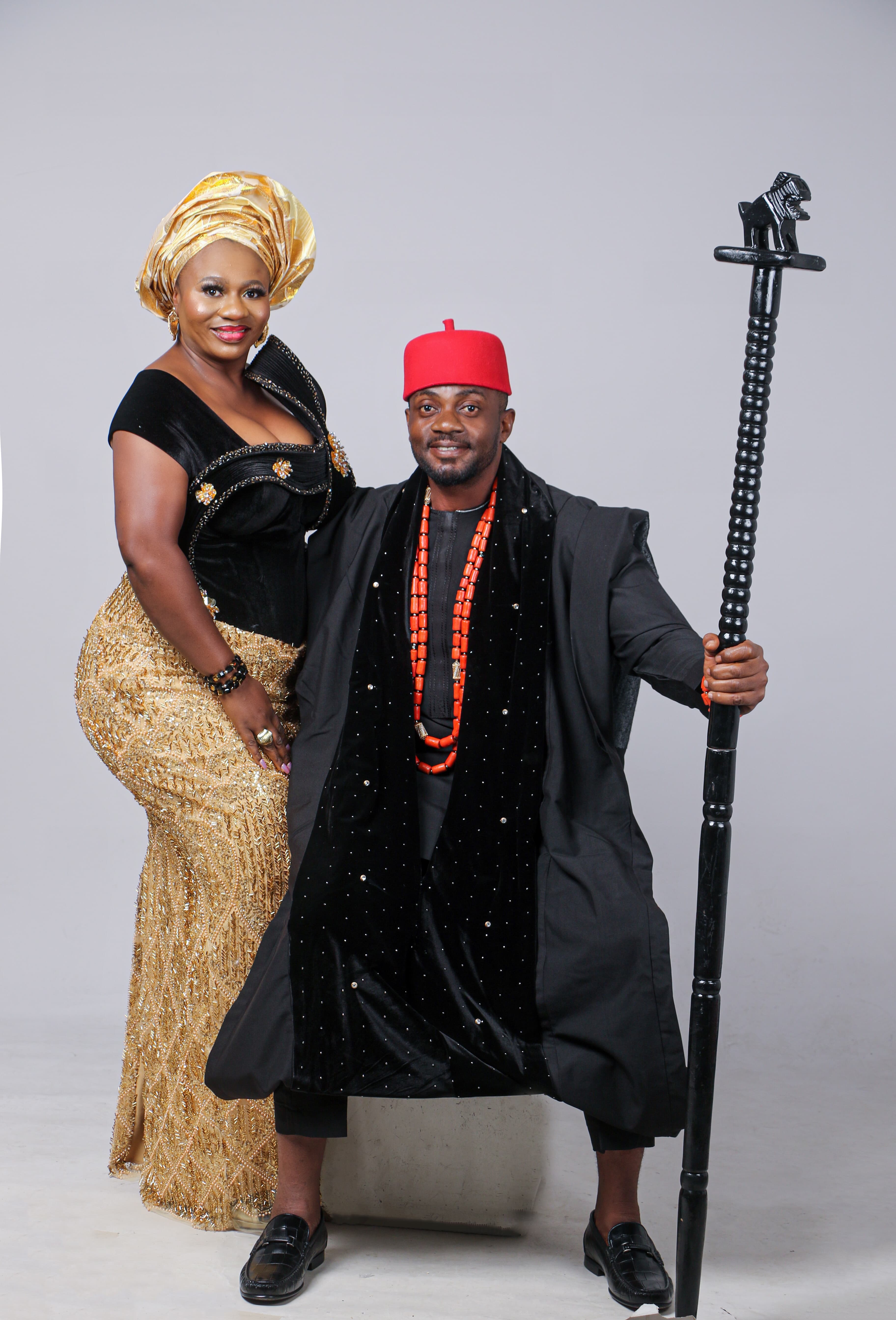 Uju and Chinedu — just us